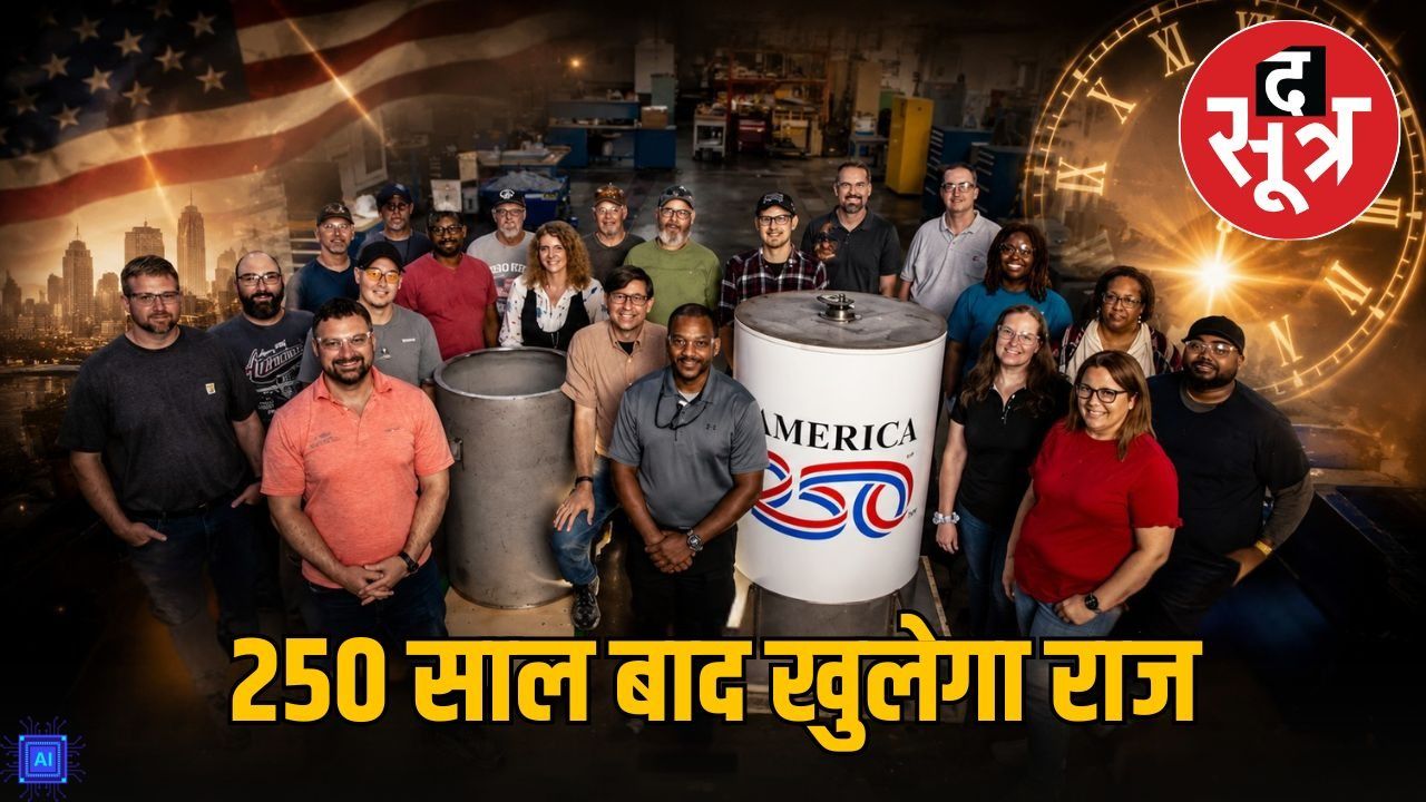 आजादी के 250 साल पर अमेरिका ने दफनाया टाइम कैप्सूल, 2276 में खुलेगा राज 